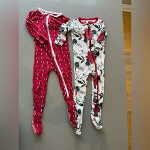 2x Kickee Pants footie one pieces size 18-24 months